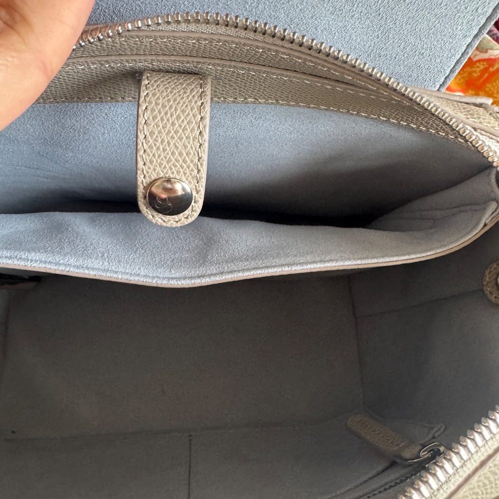 NWOT Senreve MINI MAESTRA | Pebbled Sand / Silver - Picture 11 of 11